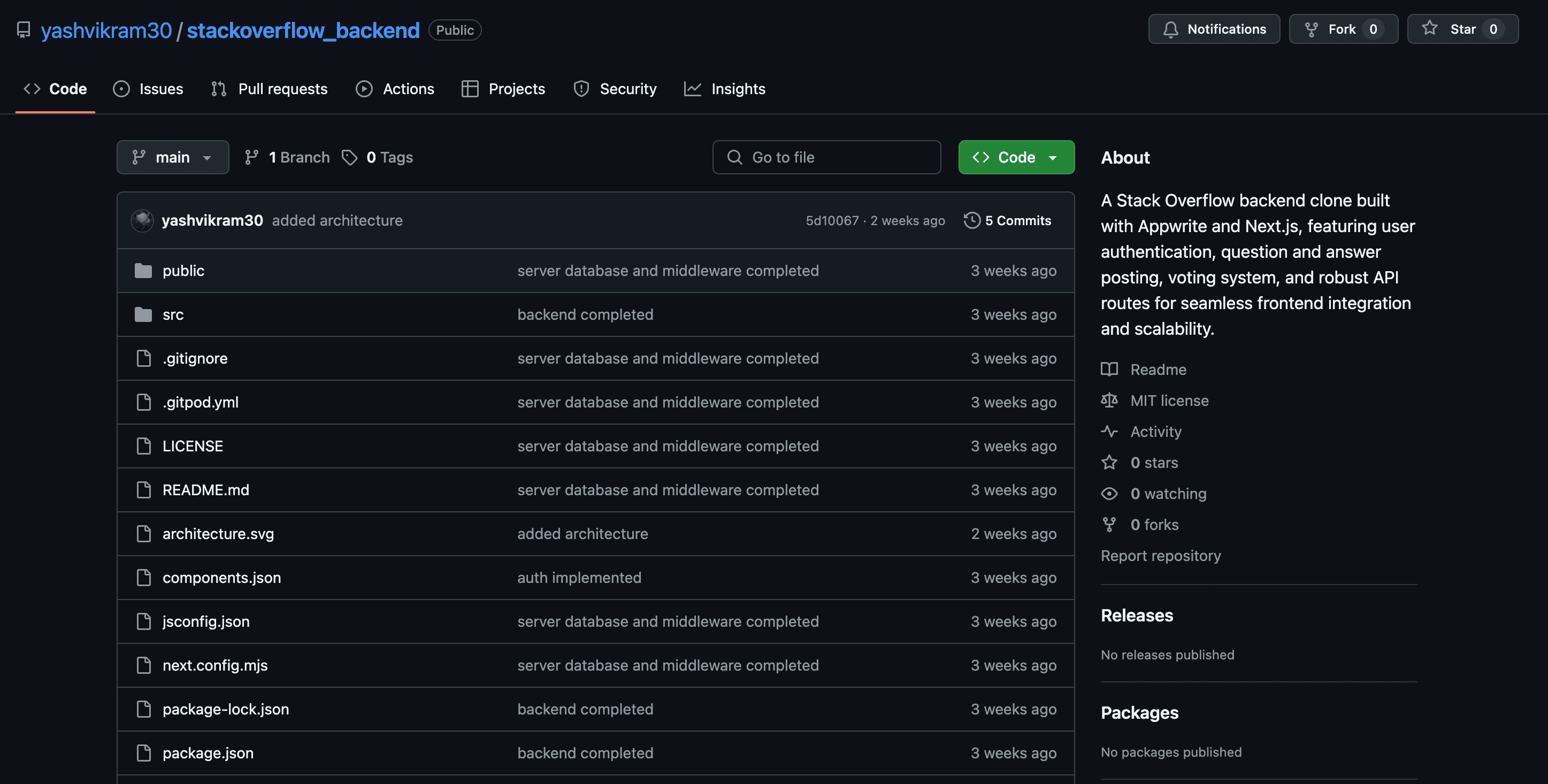 Screenshot of cryptoflow